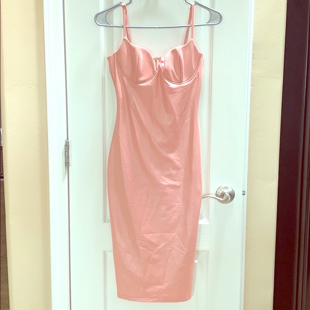 Fashion Nova- Light pink dress